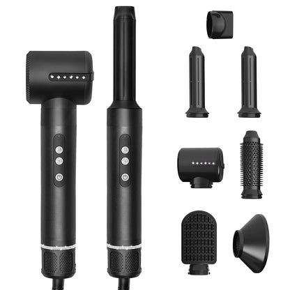 7-in-1 Hot Air Hair Styling Comb by Anti Spier
