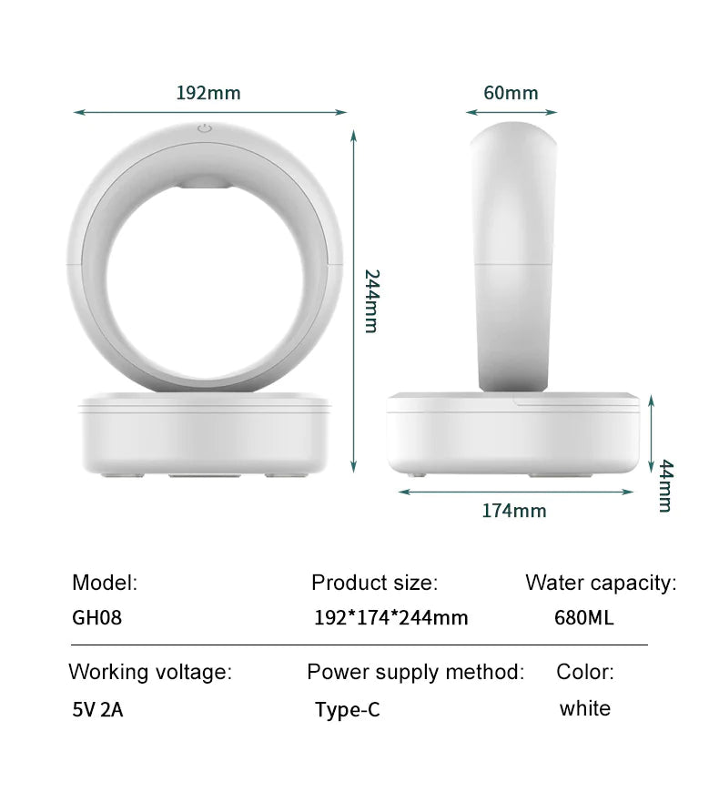 Anti-Gravity Air Humidifier by Anti Spier