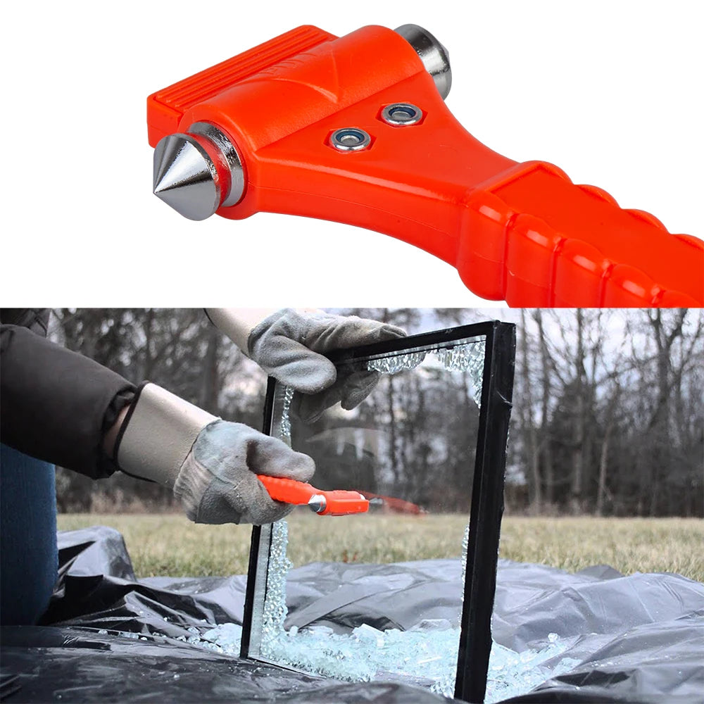Survival Safety Hammer Camping Cutter by Anti Spier