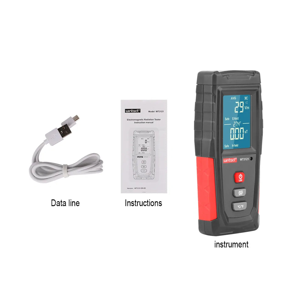 Electromagnetic Field Radiation Detector Tester by Anti Spier