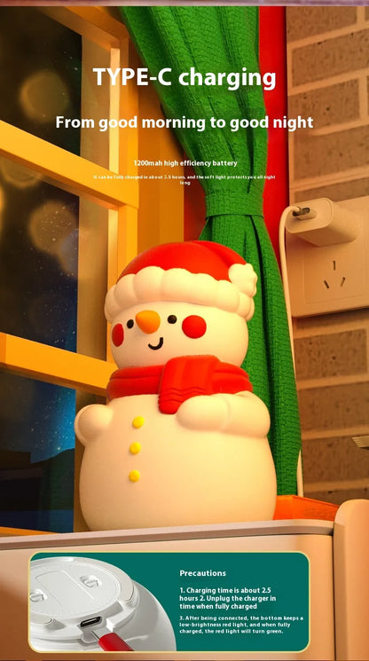 Snowman Night Lamp by Anti Spier