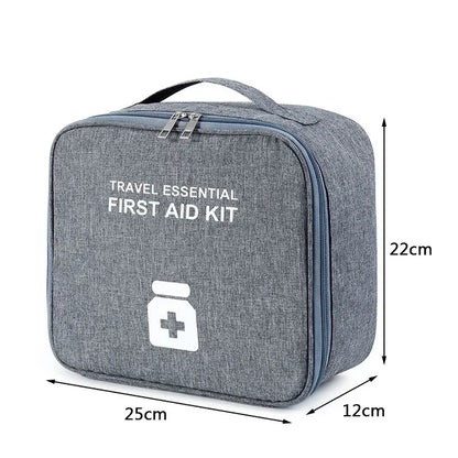 Large Capacity First Aid Kit Home Medicine Storage by Anti Spier