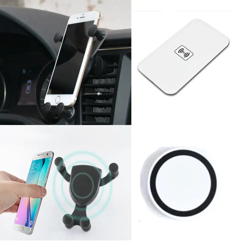 Home- Car- Travel Wireless Charger for iPhone And Smartphones by Anti Spier