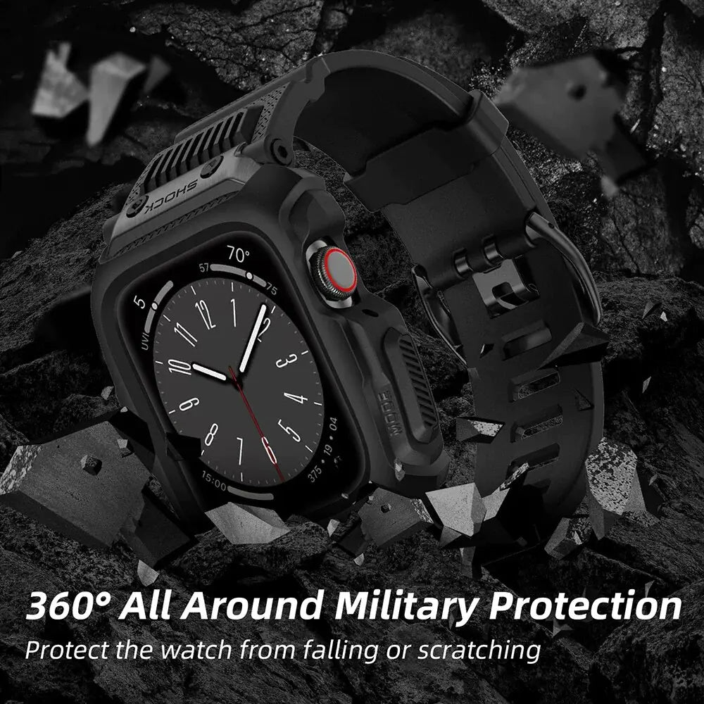 Sport Case And Strap Watch by Anti Spier