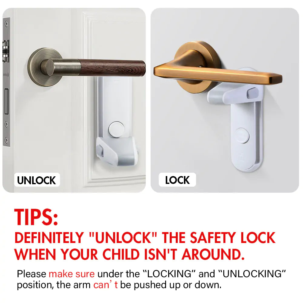Safety Door Lever Lock by Anti Spier