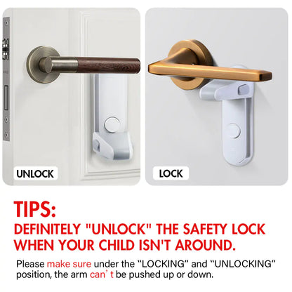 Safety Door Lever Lock by Anti Spier
