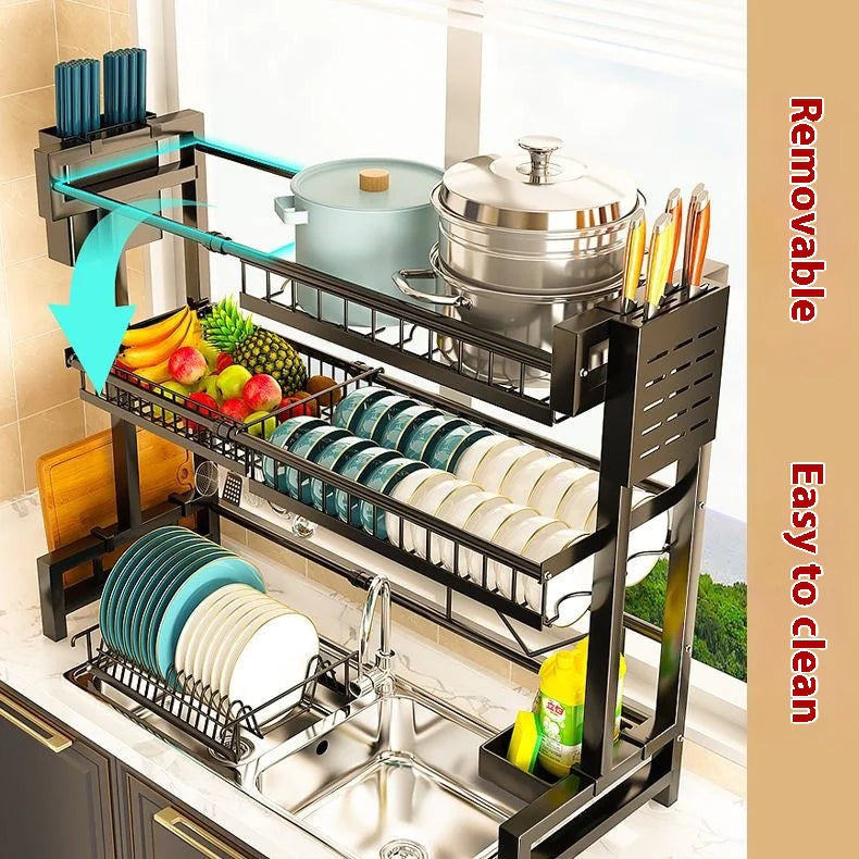 Adjustable Kitchen Dish Rack by Anti Spier