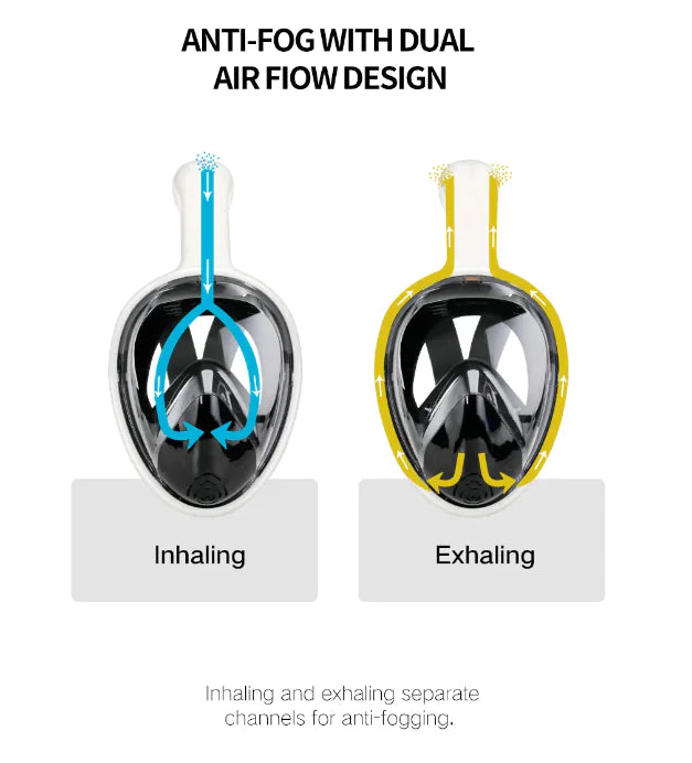 Full Face Scuba Diving Mask by Anti Spier