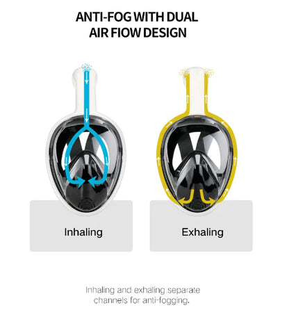 Full Face Scuba Diving Mask by Anti Spier