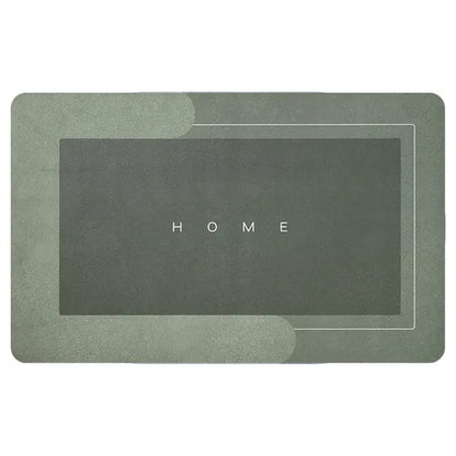 Bathroom Absorbent Quick Drying Carpet Floor Mat by Anti Spier