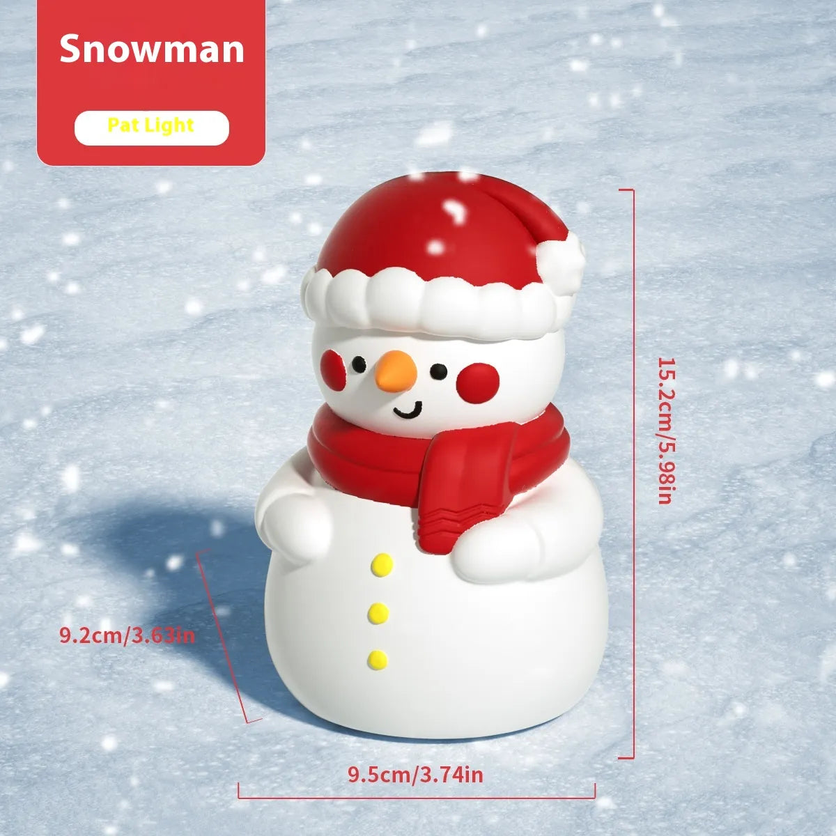 Snowman Night Lamp by Anti Spier