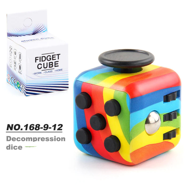 6-Sided Decompression Fidget Cube by Anti Spier