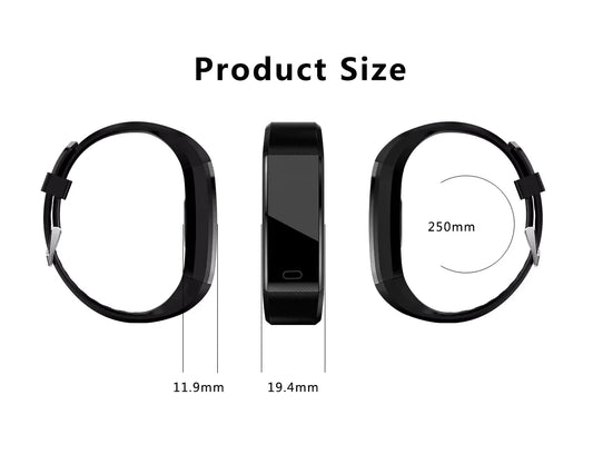 Fitness Smart Watch Activity Tracker Heart Rate For Women Men Oxygen BP Monitor by Anti Spier