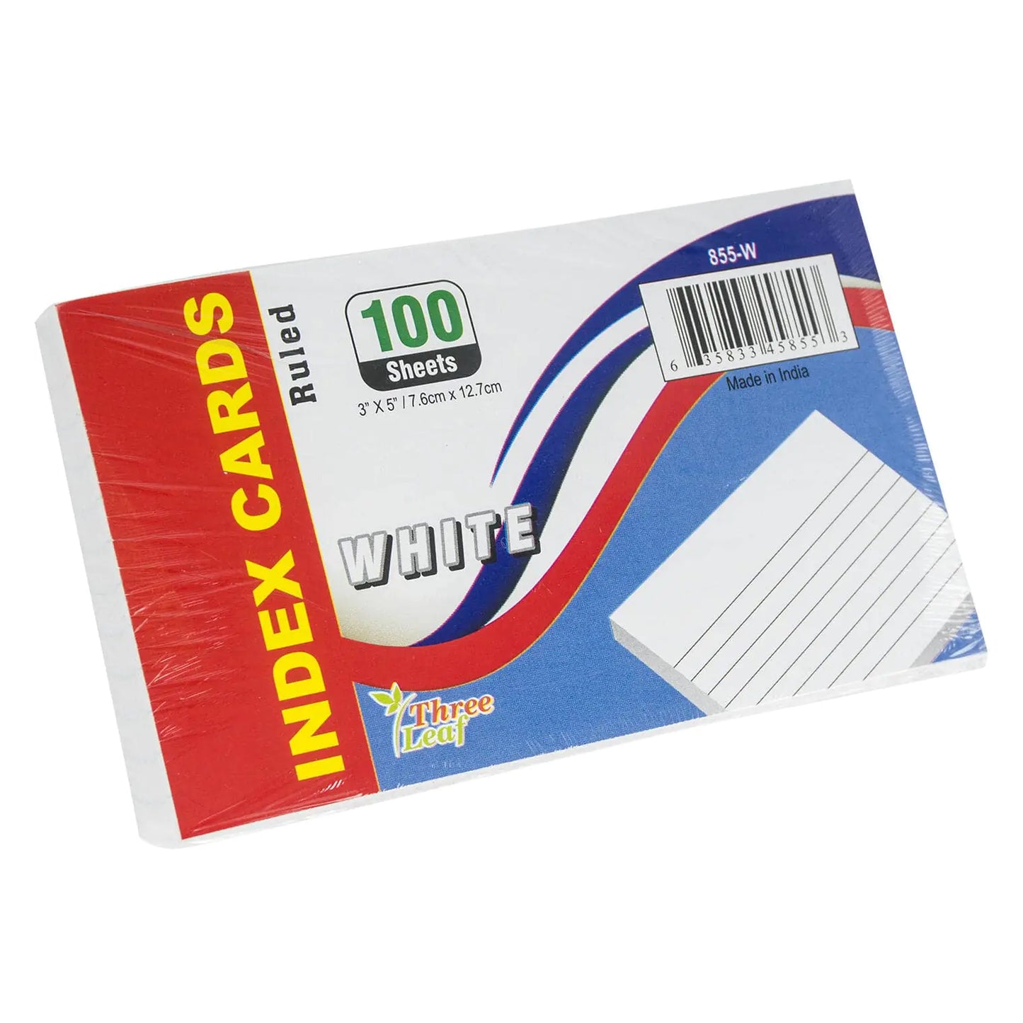 Three Leaf Index Card by Anti Spier