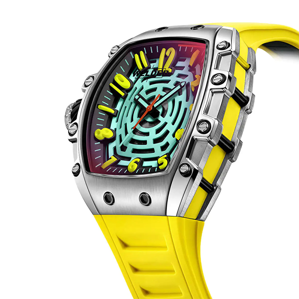 Welder Moody Watch WRH3011-R Unisex Wristwatch by Anti Spier