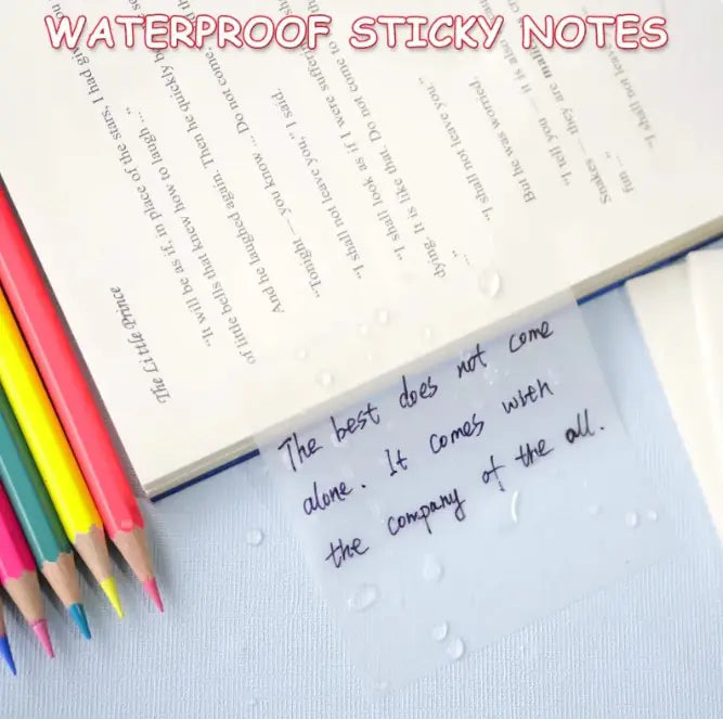 Transparent Note Sticker by Anti Spier
