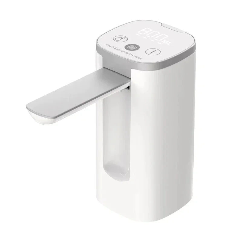 Fingerprint Child Lock Touch Screen Digital Display Folding Electric Pumping Water Device by Anti Spier