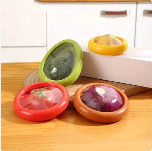 Clear Fresh Fruit & Vegetable Storage Box Set by Anti Spier