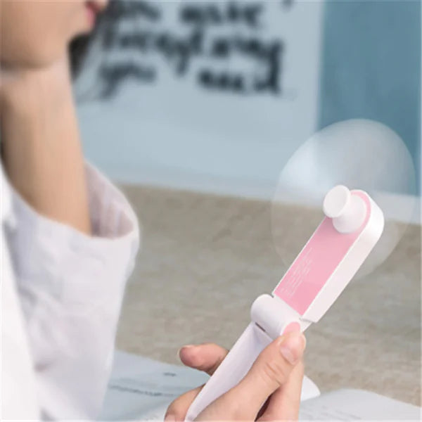 USB Rechargeable Mini Handheld Pocket Fan by Anti Spier