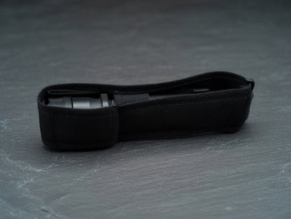 Black Flashlight Stun Shock Rechargeable Super Bright LED with Holster by Anti Spier