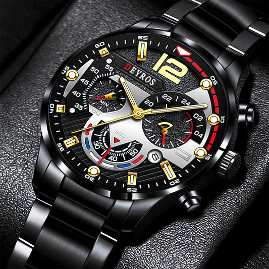 Luxury Sport Quartz Wrist Watch by Anti Spier