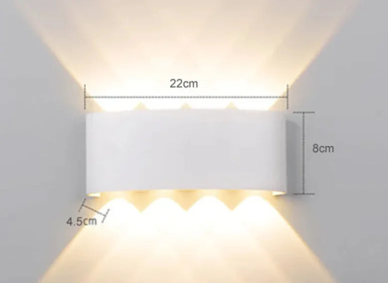 Waterproof LED Wall Lamp for Indoor & Outdoor by Anti Spier