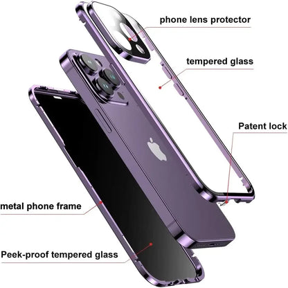 Double Glass Anti-Peep Case iphone by Anti Spier