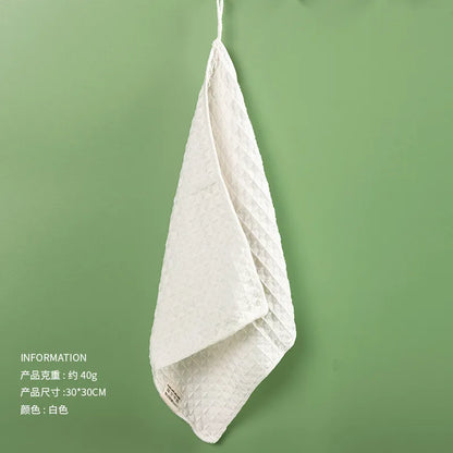 Microfiber Skin-friendly Non-lint Waffle Microfiber Towel by Anti Spier