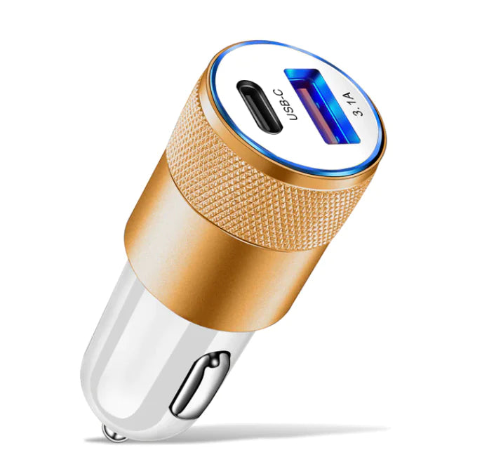 Metal Alloy Car Charger by Anti Spier