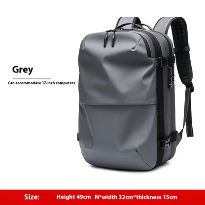 Men's Expansion Backpack Dry Wet Separation by Anti Spier