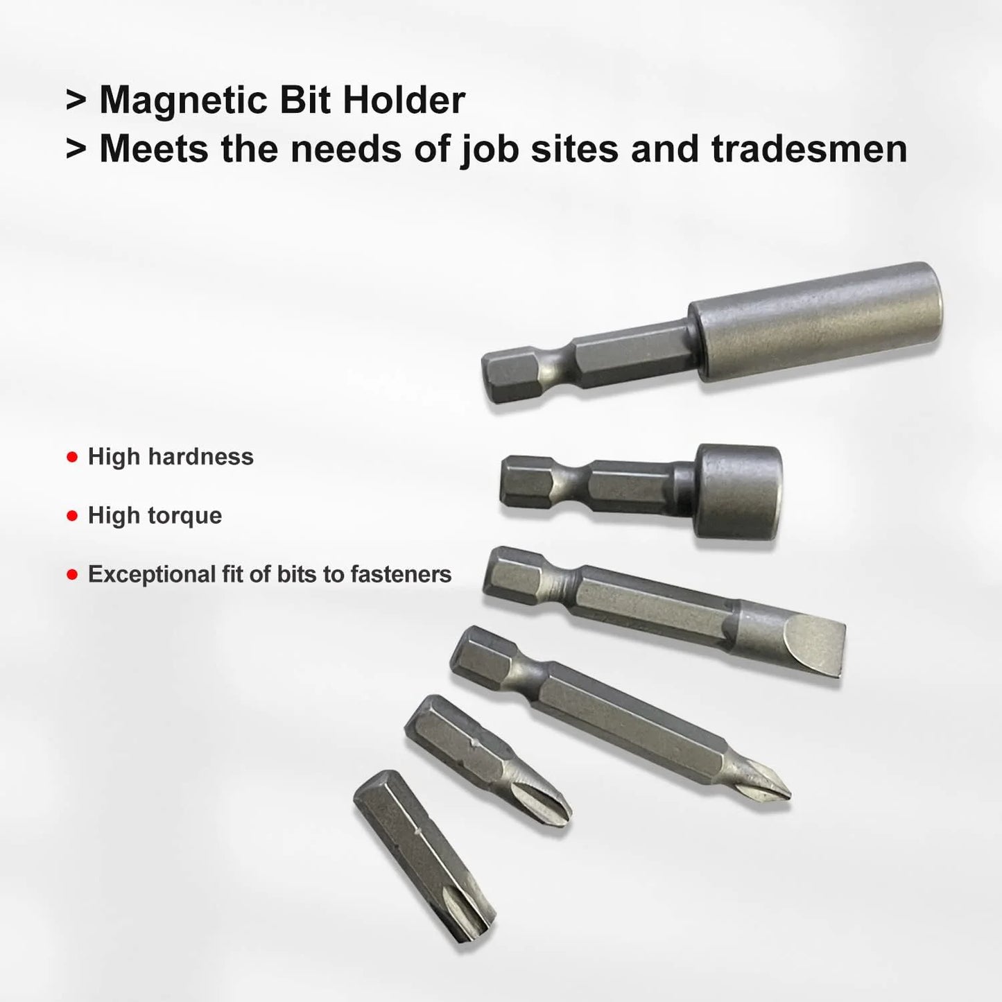 37 Piece Impact Screwdriver Bit Set Nut Driver Torx Phillips Tool Magnetic Drill by Anti Spier