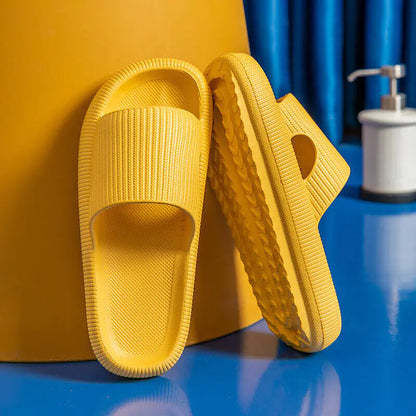 Cozy Pillow Slides Anti-Slip Sandals Ultra Soft Slippers Cloud Home Outdoor Shoe by Anti Spier