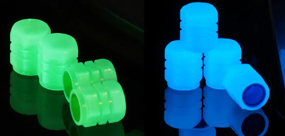 Luminous Tire Valve Stem Cap by Anti Spier