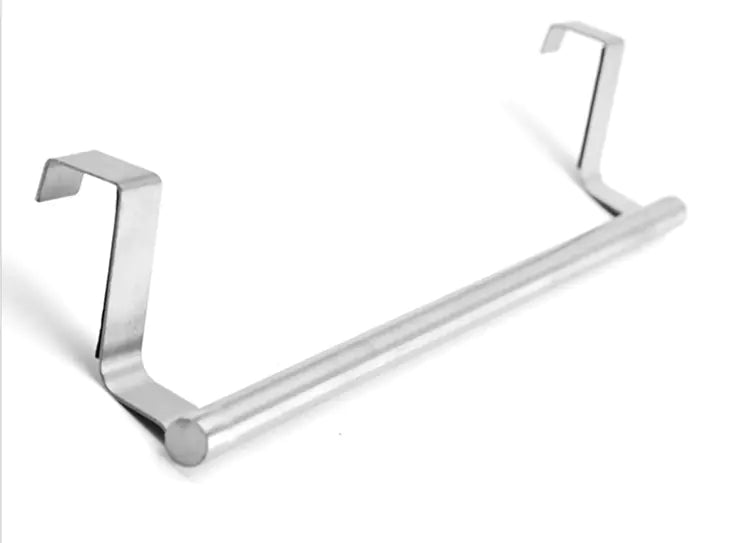 Stainless Steel Single Rod Towel Rack for Cabinet Doors by Anti Spier