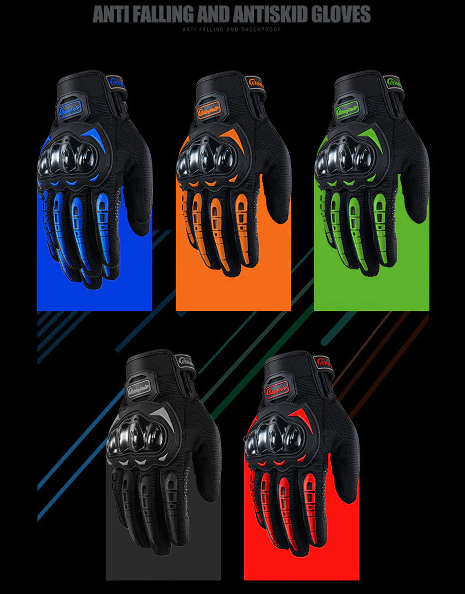 Racing Motorcycle Motorbike Motocross Riding Dirt Bike Full Finger Sports Gloves by Anti Spier