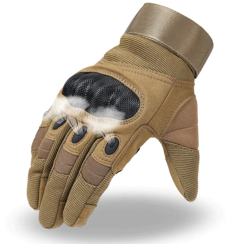 Tactical Motorcycle Motocross Full Finger Gloves Motorbike Riding Racing Mittens by Anti Spier