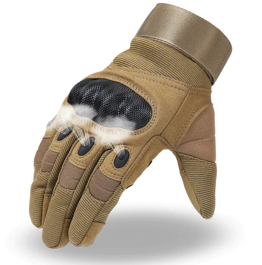 Tactical Motorcycle Motocross Full Finger Gloves Motorbike Riding Racing Mittens by Anti Spier