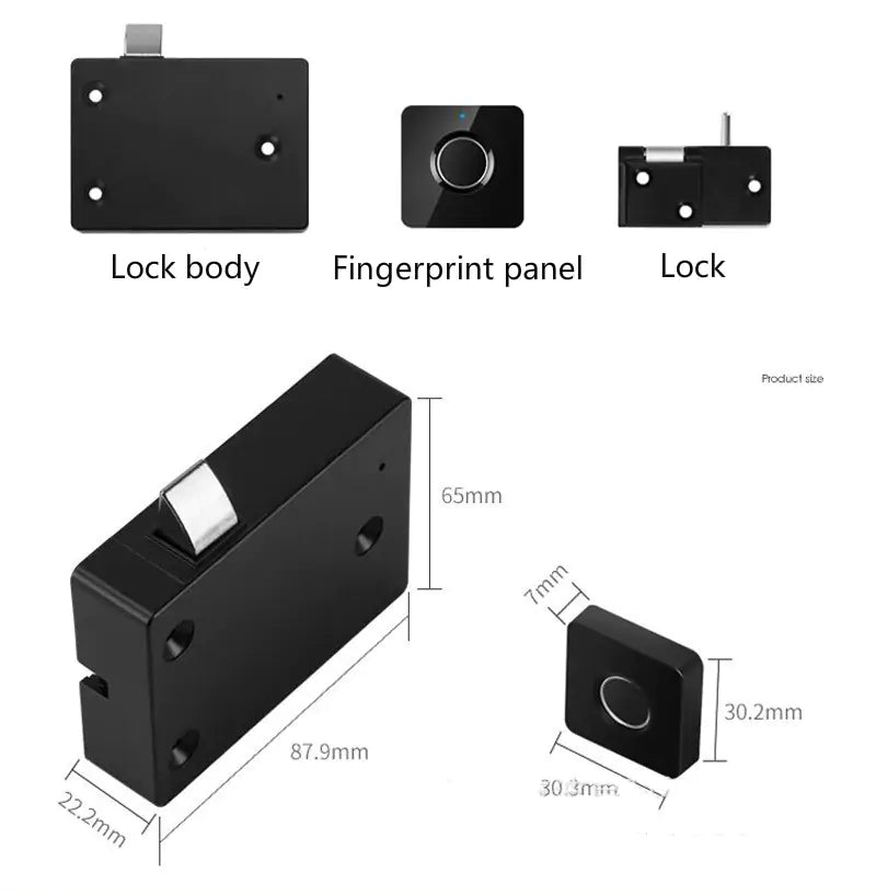 Electronic Cabinet Lock by Anti Spier