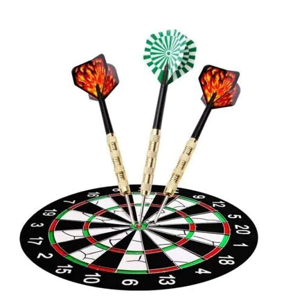 5 Sets (15Pcs) Steel Tip Professional Darts Set Darts Slim Barrel Dart Flights by Anti Spier