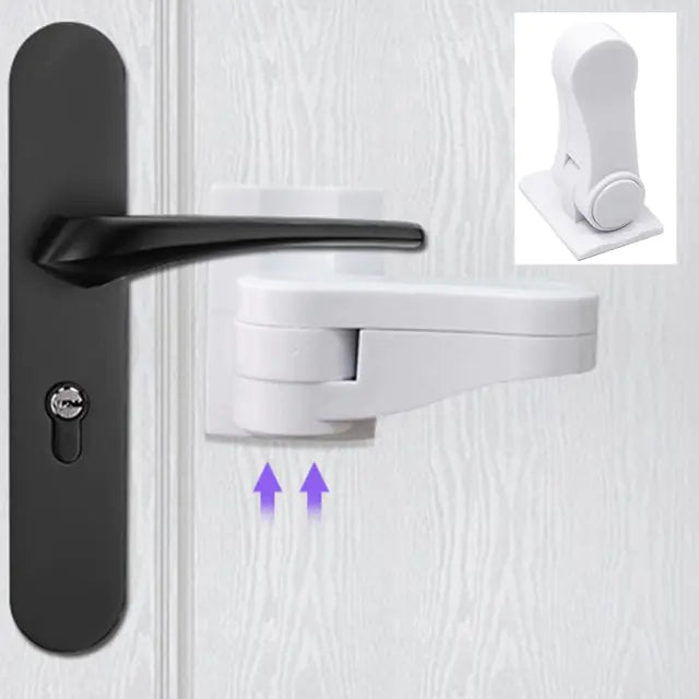 Universal Child Safety Door Lever Lock by Anti Spier