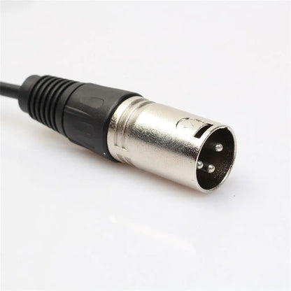 3Pin XLR Female Jack To Dual 2 Male Plug Y Splitter Cable Adapter Microphone USA by Anti Spier
