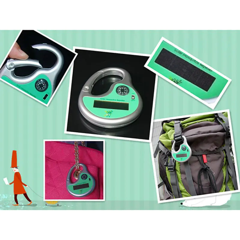 Ultrasonic Solar Mosquito Repellent Device by Anti Spier