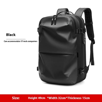 Men's Expansion Backpack Dry Wet Separation by Anti Spier