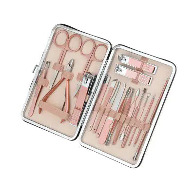 18 In 1 Lovely Lady DIY Manicure Pedicure Tool Set by Anti Spier