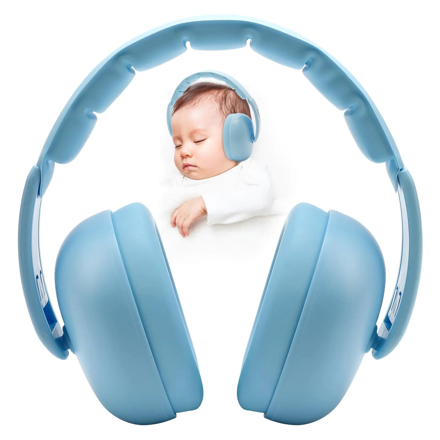 Baby Headphones for Noise - [Upgraded Baby-Friendly Version] Baby Ear Muffs Noise Protection - Baby Noise Cancelling Headphones - Baby Ear Protection for 3 Months to 2 Years by Anti Spier