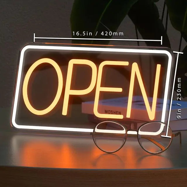 LED Store Open Sign Light by Anti Spier