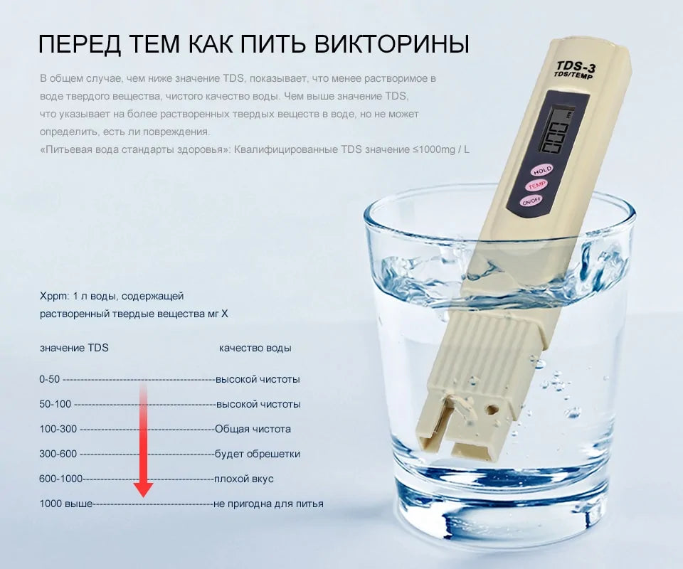 Digital Water Quality Testing Pen by Anti Spier