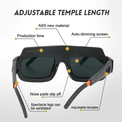 Griffin's Welding School™ Auto-Darkening Anti-Glare Goggles by Anti Spier