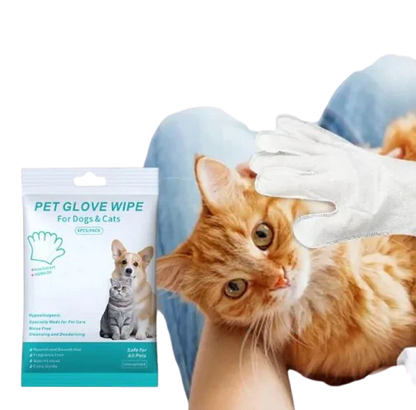 Pet Cleaning Gloves & Wipes by Anti Spier