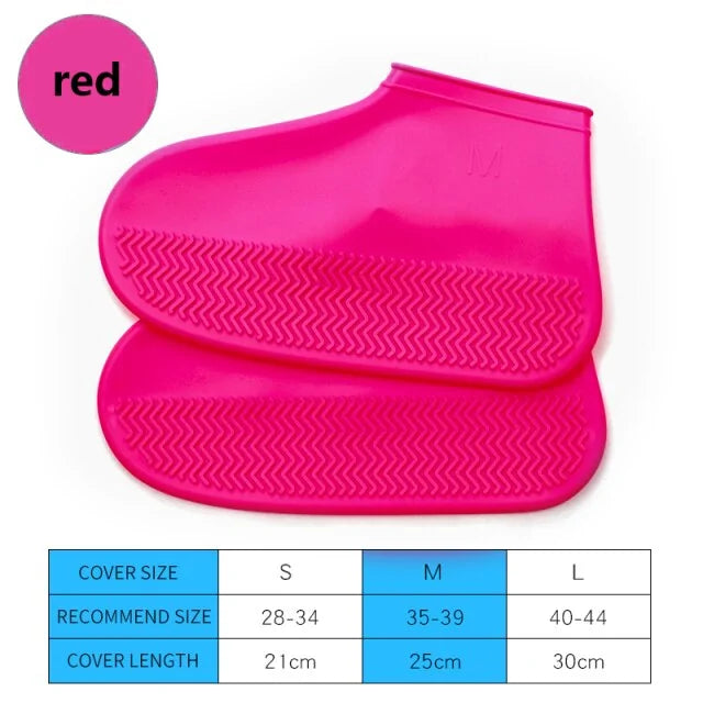 Waterproof Shoe Cover Silicone Boots by Anti Spier